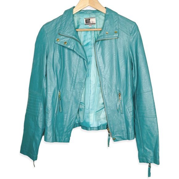 Kut from the Kloth Jackets & Blazers - Kut From The Kloth  Faux Leather Jacket  Like New